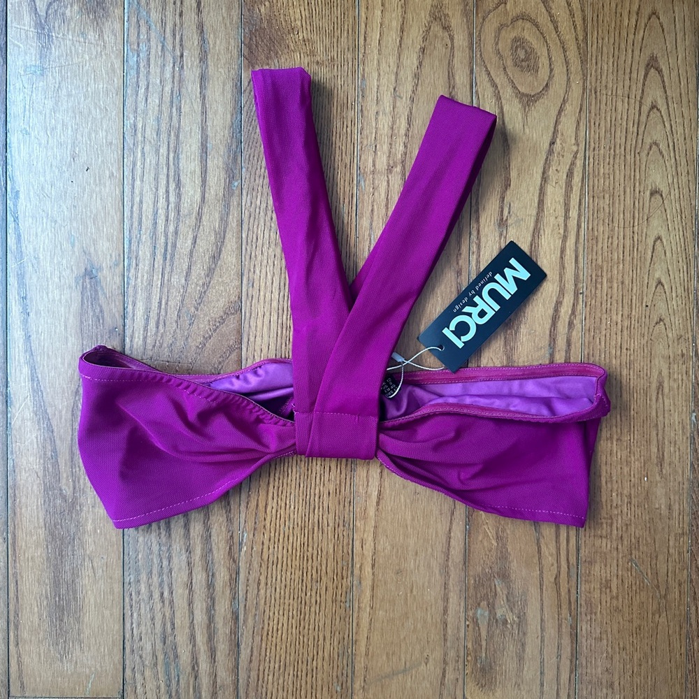 Murci Women's Purple Bikini Top